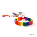 Menaful™ 48 Rainbow Hand-Woven Bracelet