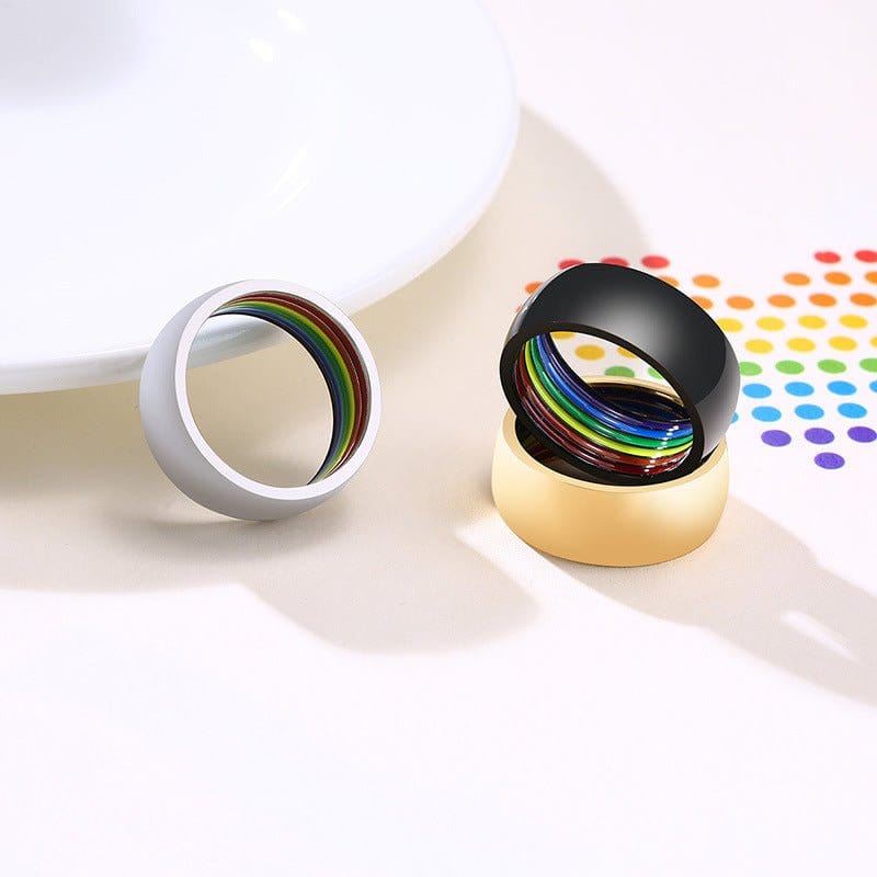 Menaful™ 8MM Rainbow Ring PR-023