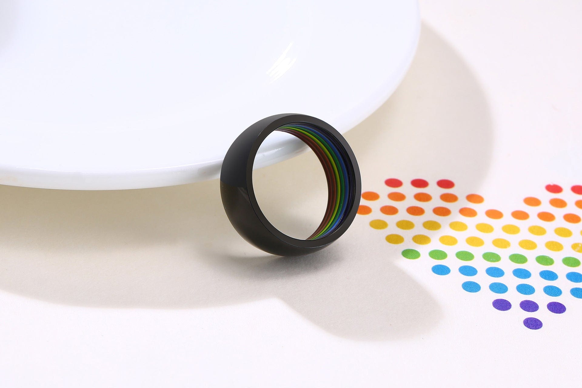 Menaful™ 8MM Rainbow Ring PR-023