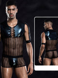 menaful Apparel & Accessories > Clothing > Suits Sexy Men's Waiter Cosplay Suit Uniform