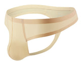 menaful Beige / M Men's Thin Low Waist Sexy Thong