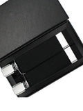 menaful Black / Harness Suit trousers elastic suspenders set