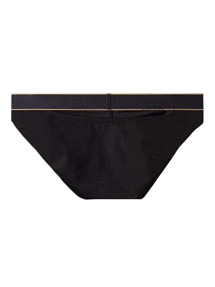 menaful Black / M Breathable Sexy Low Waist Briefs