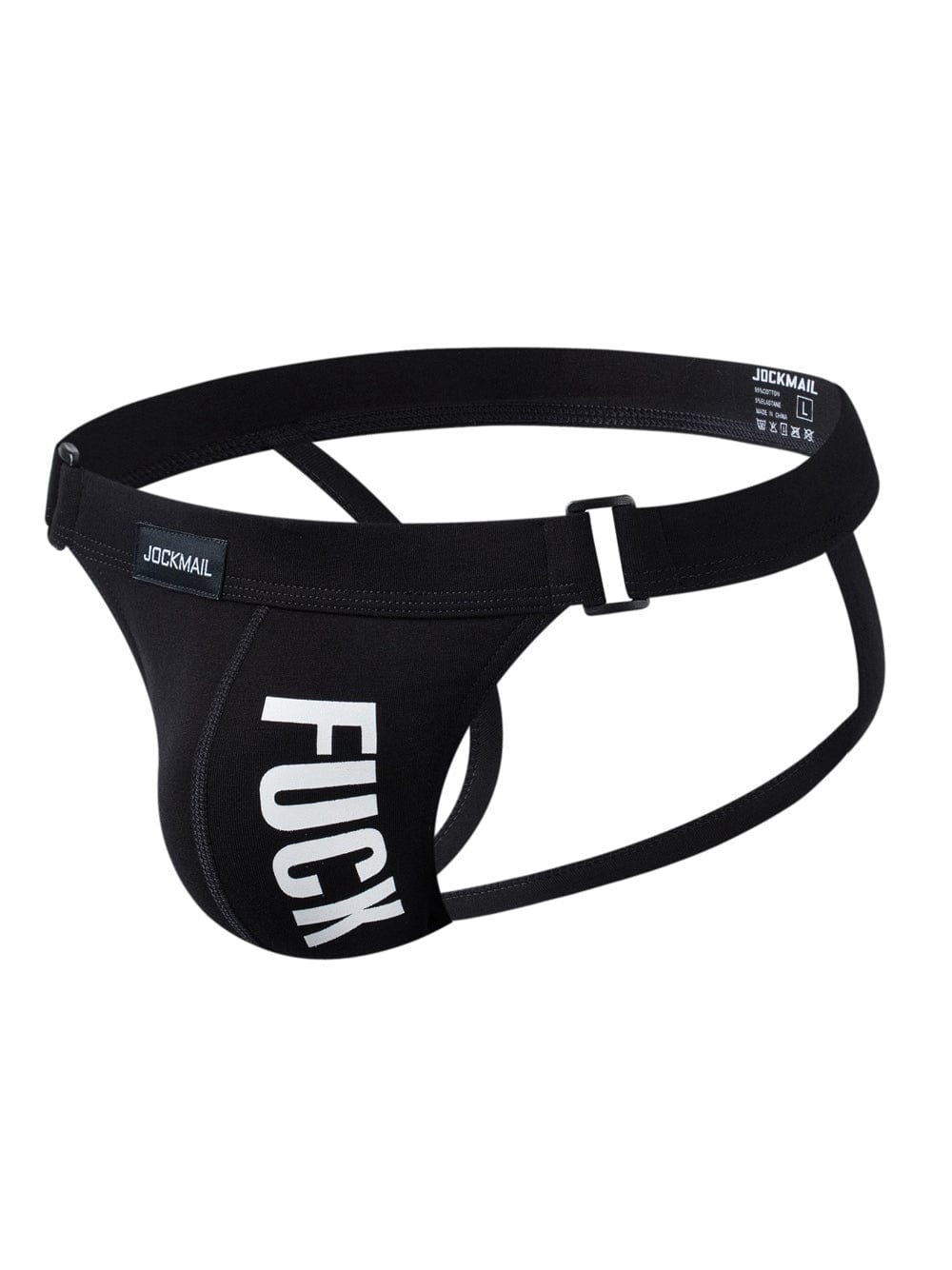 menaful Black / M Low Waist Sexy Solid Color Jockstrap