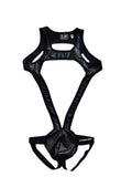 menaful Black / M Men's Low Waist Sexy Shiny Straps Thong