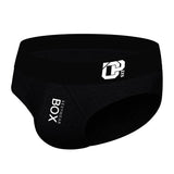 menaful Black / M Pure Cotton Breathable U Convex Briefs