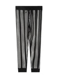 menaful Black / S Men's Breathable Tethered Pajama Pants