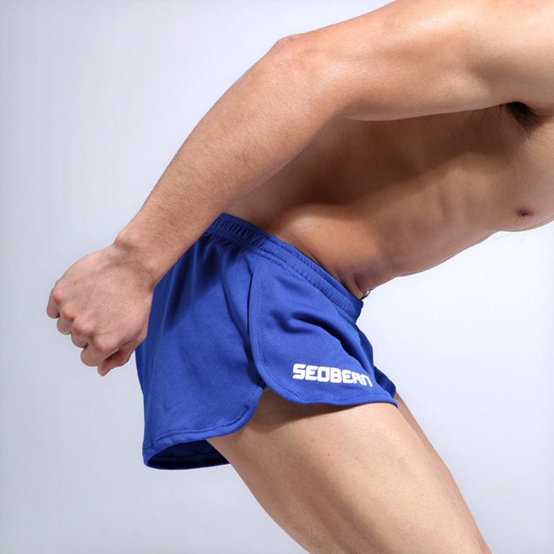 Menaful™ blue / M Men's Breathable Athletic Shorts