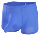 Menaful™ blue / M Men's Elephant Nose Ice Silk Boxer Briefs