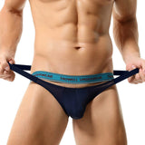 Menaful™ blue / M Men's Low-Rise Cross-Band Briefs