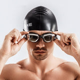 menaful Bottoms Stylish Swimming set(Swimming Trunks+Goggles+cap)