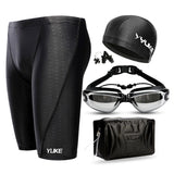 menaful Bottoms Stylish Swimming set(Swimming Trunks+Goggles+cap)