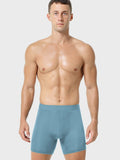 menaful Boxers Briefs & Midway Briefs 3 Pcs Ice Silk Breathable Sports Boxers Briefs
