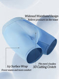 menaful Boxers Briefs & Midway Briefs 3 Pcs Ice Silk Breathable Sports Boxers Briefs