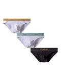menaful Breathable Sexy Low Waist Briefs