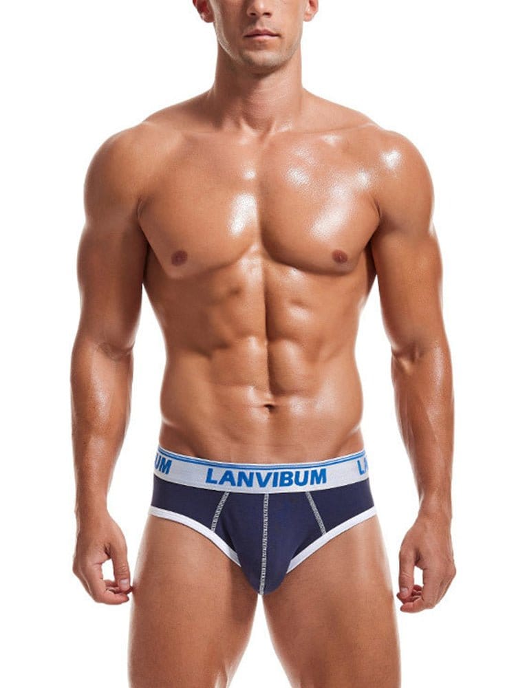 menaful Briefs 2 Pack Men's U Comfortable Large pouch Briefs