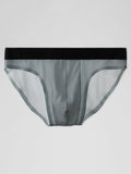 menaful Briefs 4 Pack Ice Silk Seamless Men's Briefs