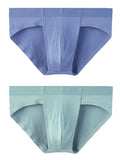 menaful Briefs Color 1 / M 2 Pack Support Pouch Trackless Mens Brief