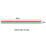 Menaful™ CHPD-DM-PD1004 / 90*5cm Rainbow Flag Long Ribbon