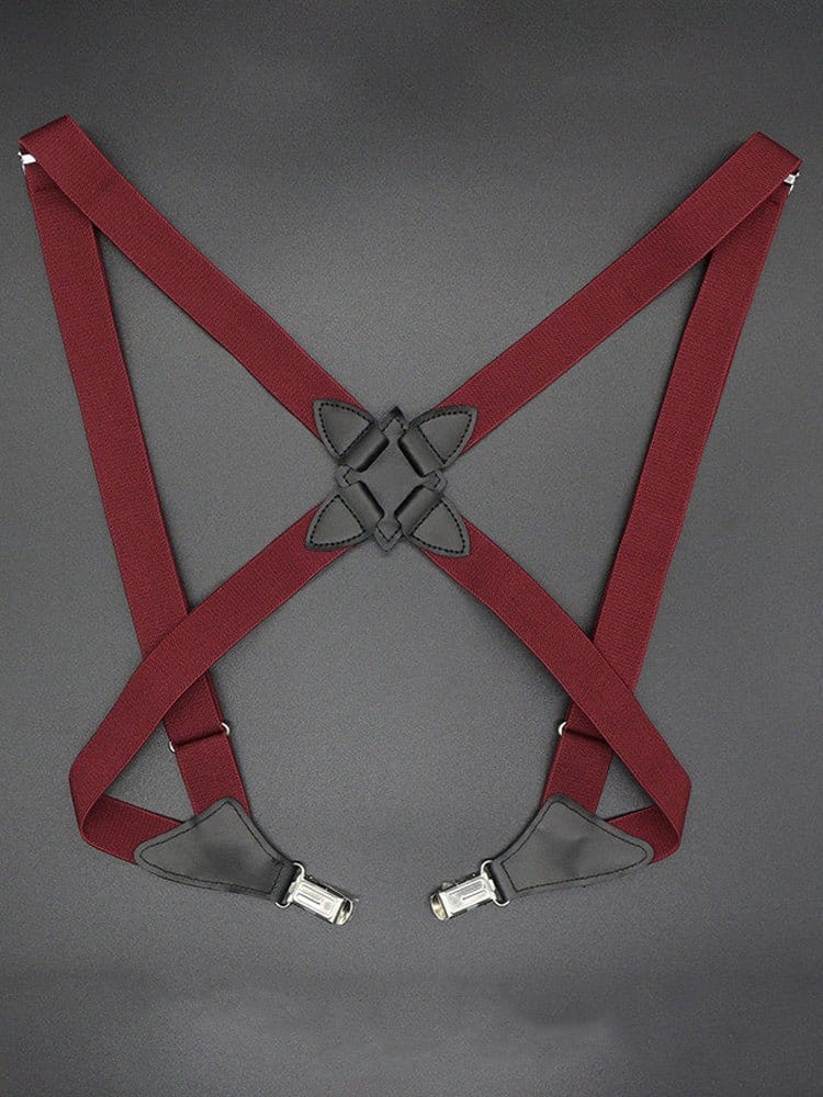 menaful Claret Elastic Pants Holster Clip - 2.5cm