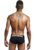 menaful Cotton Sweat Absorbing Letter Boxer Briefs