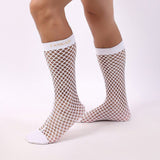 menaful Cutout Mesh Men's Fishnet Socks