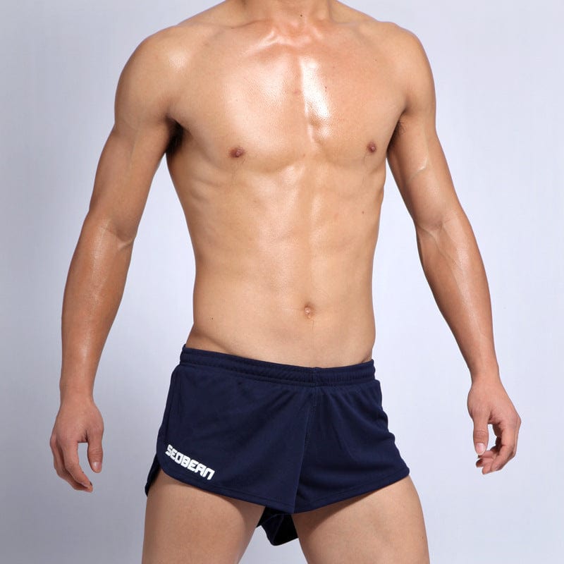 Menaful™ dark blue / M Men's Breathable Athletic Shorts