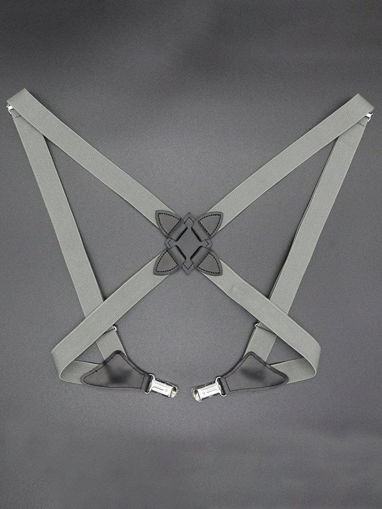 menaful Dark Gray Elastic Pants Holster Clip - 2.5cm