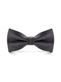 menaful Dark Gray Evening shirt suit bow tie