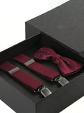 menaful E Elastic fashion suit trousers suspenders belt