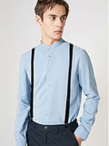 menaful Elastic fashion suit trousers suspenders belt