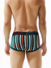 menaful Fashion Vertical Stripes Men's Boxer Briefs