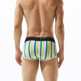 menaful Fashion Vertical Stripes Men's Boxer Briefs