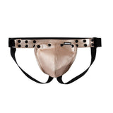 Menaful™ golden / one-size Men’s Low Waist Detachable Pouch Thong
