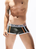 menaful Gray / M Sexy Fashion Men's Boxer Briefs