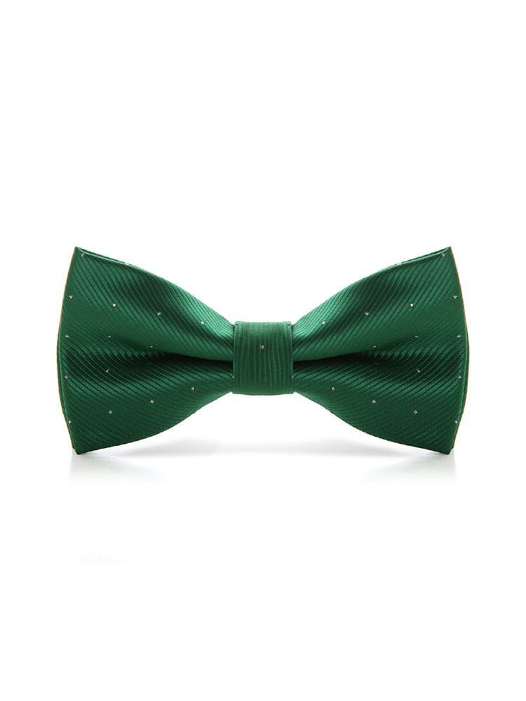 menaful Green Evening shirt suit bow tie
