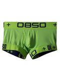 menaful Green / M Cotton Body Shaper Breathable Men's Boxer Briefs