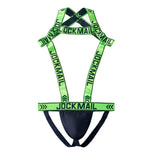 Menaful™ green / M Men’s 2-in-1 Shoulder Strap Thong
