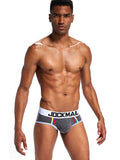 menaful Grey / M Men's Cotton Underwear Briefs
