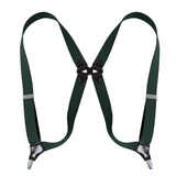 menaful harness Army Green / One Size Retro Gentleman Men's Suspender Harness