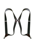 menaful harness Black Check / One Size Retro Gentleman Men's Suspender Harness