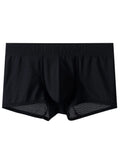 menaful Ice Silk Breathable Fitness Boxer Briefs