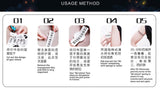 Menaful™ JA set(JA01-J10) Rainbow Pride Day Tattoo Sticker Set