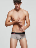 menaful Light Gray / M Simple And Fashionable Men's Boxer Briefs