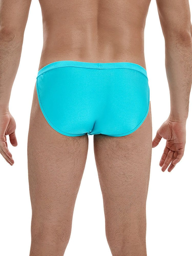 menaful Low Waist Shiny Swim Bikini
