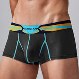 Menaful™ Men's Breathable Striped Boxer Briefs
