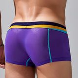 Menaful™ Men's Breathable Striped Boxer Briefs