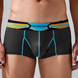 Menaful™ Men's Breathable Striped Boxer Briefs
