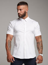 menaful Men's Business Short Shirt