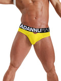 menaful Men's Crotch Double Low Waist Briefs